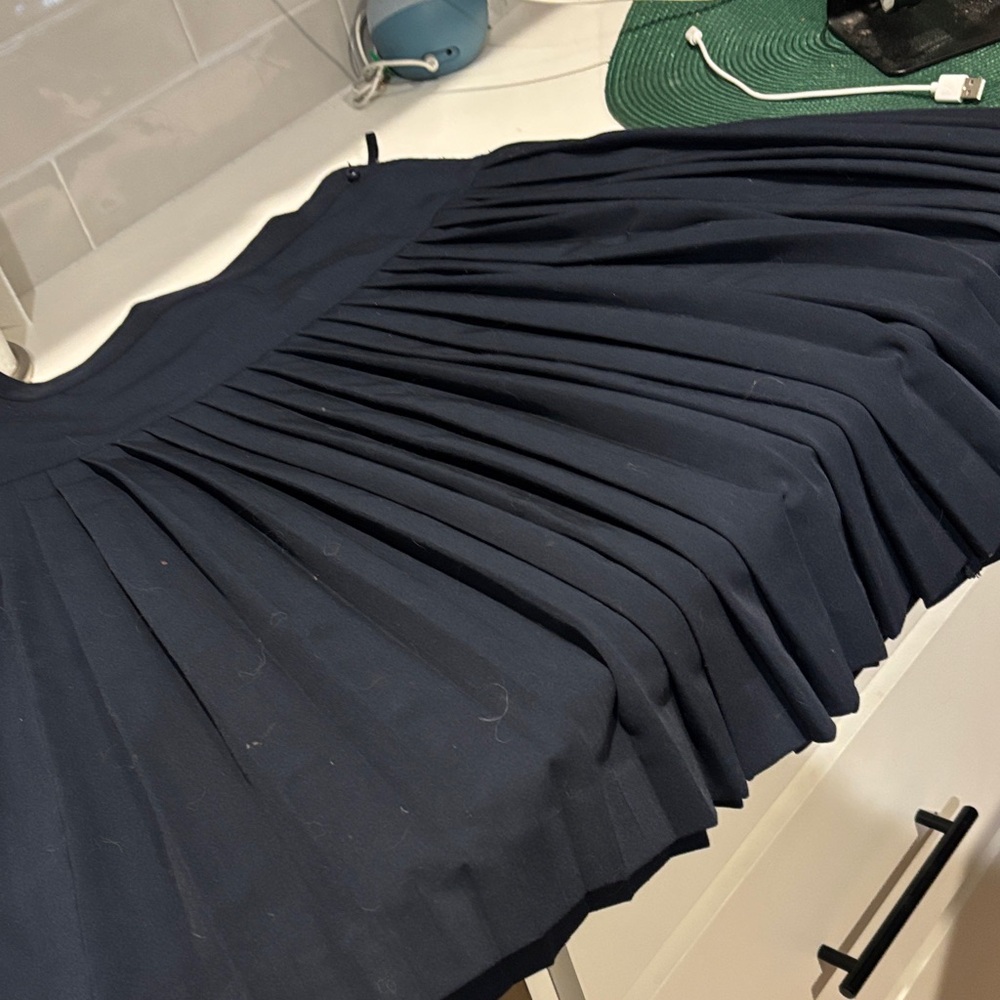 Tommy Hilfiger Dark Blue Skater Skirt